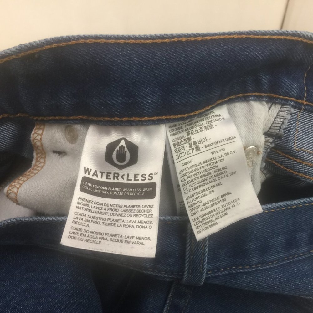 Levi's 517 Blue Jeans Men's (34 X27*) - Picture 4 of 7